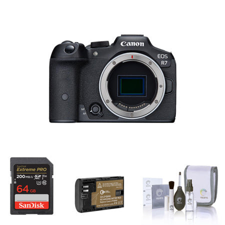 Canon EOS R7 Mirrorless Camera, Bundle with Included Value