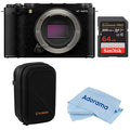 Fujifilm X-M5 Mirrorless Camera, Black, Bundle with Included Value