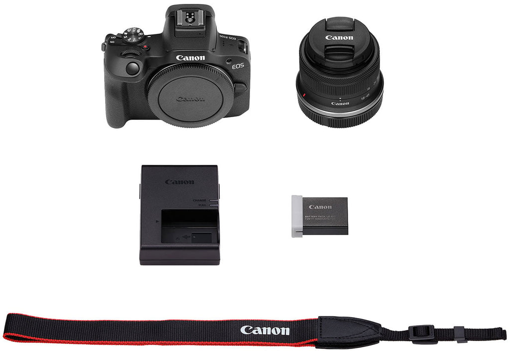 Alternate view of Canon EOS R100 RF-S18-45mm F4.5-6.3 IS STM Lens Kit - 6052C012