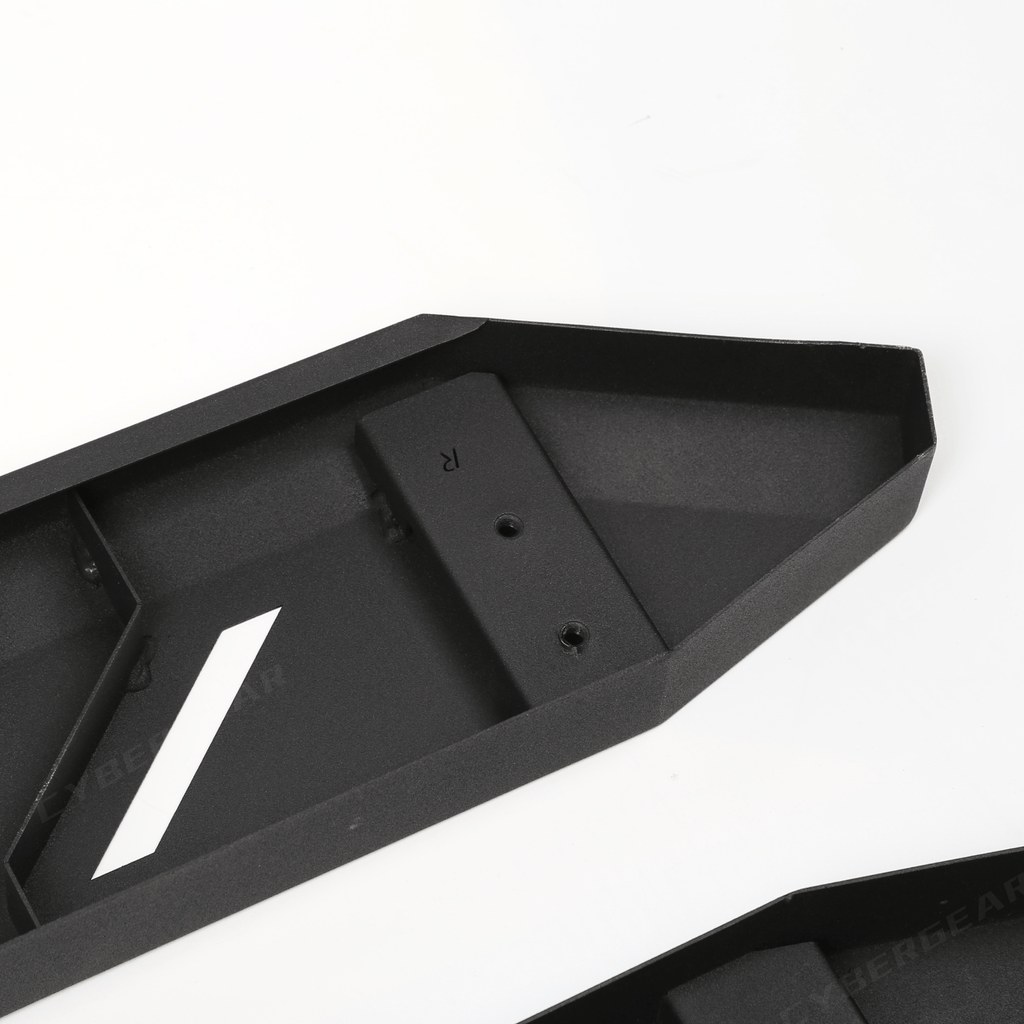 Tesla Cybertruck Running Board Set Nerf Bars Side Steps